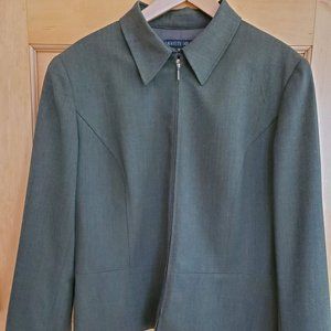 EUC Lafayette 148 Zippered Jacket SZ 16